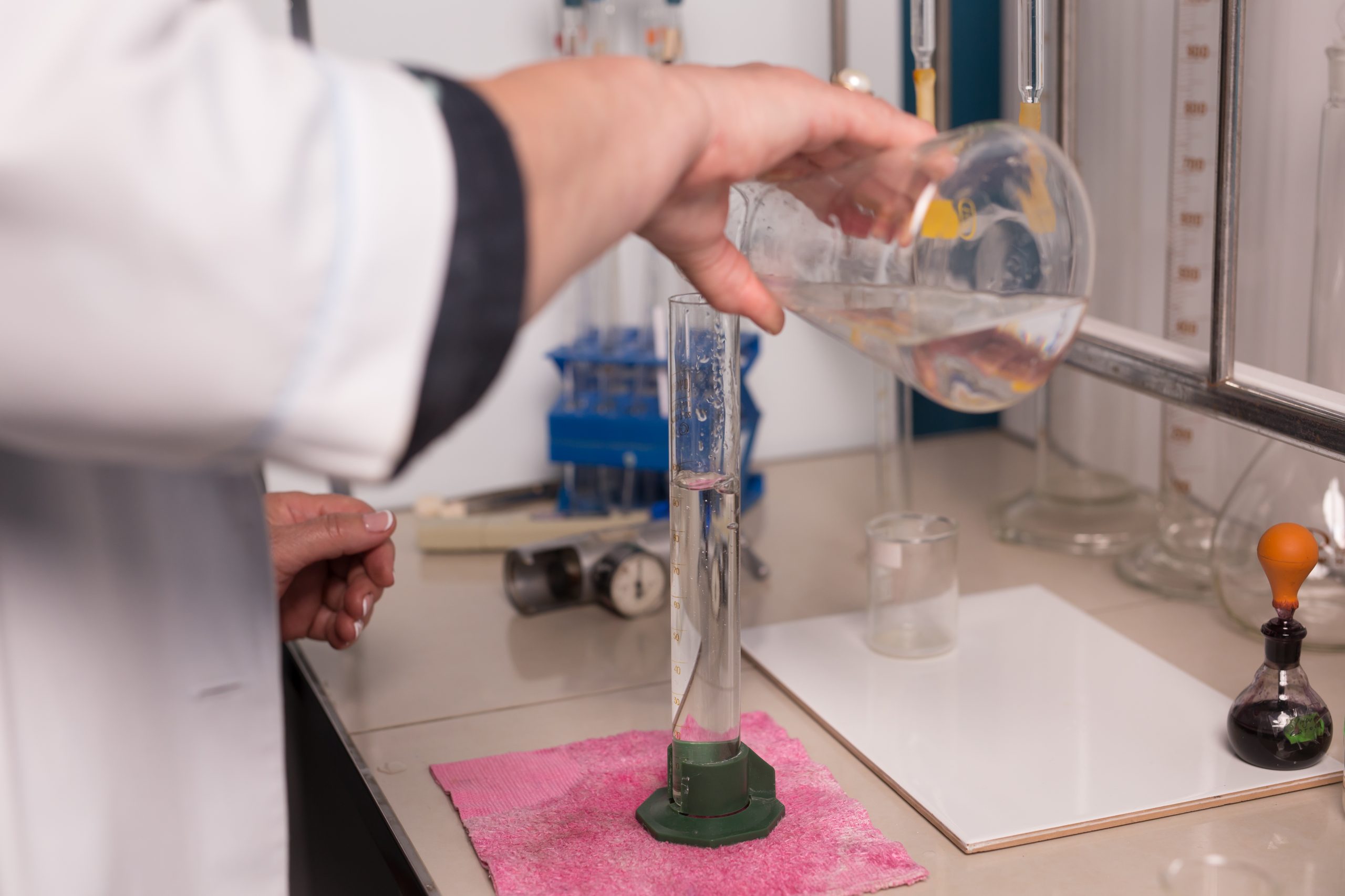 How many laboratory water purification systems are there?