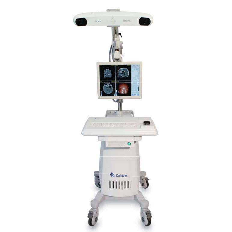 What are the parts of a surgical navigation system?