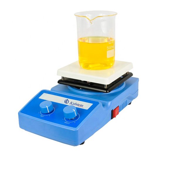 What considerations should be taken when selecting the heating plate for the laboratory?