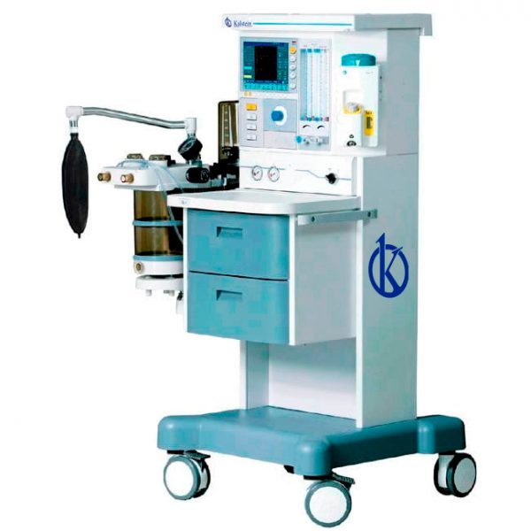 How is the Anesthesia Machine transported?