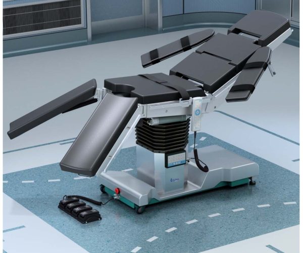 How is the operating table that adapts to the needs of patients?