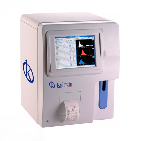 What type of chemical analyzes do laboratory hematology analyzers perform?