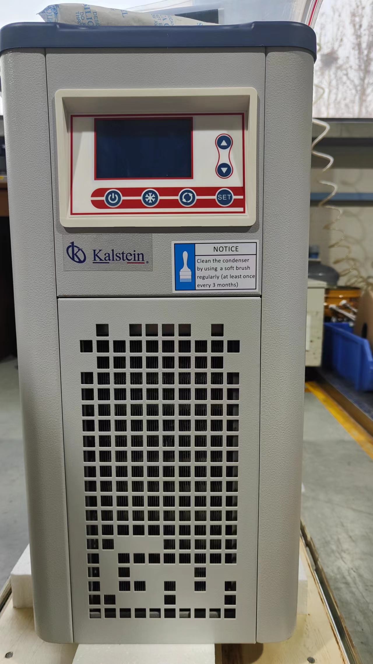 What characteristics must laboratory recirculators have in order to comply with current regulations?